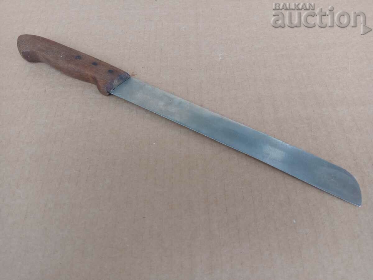 Auction large professional kitchen knife 70s Auction large professional kitchen knife 70s