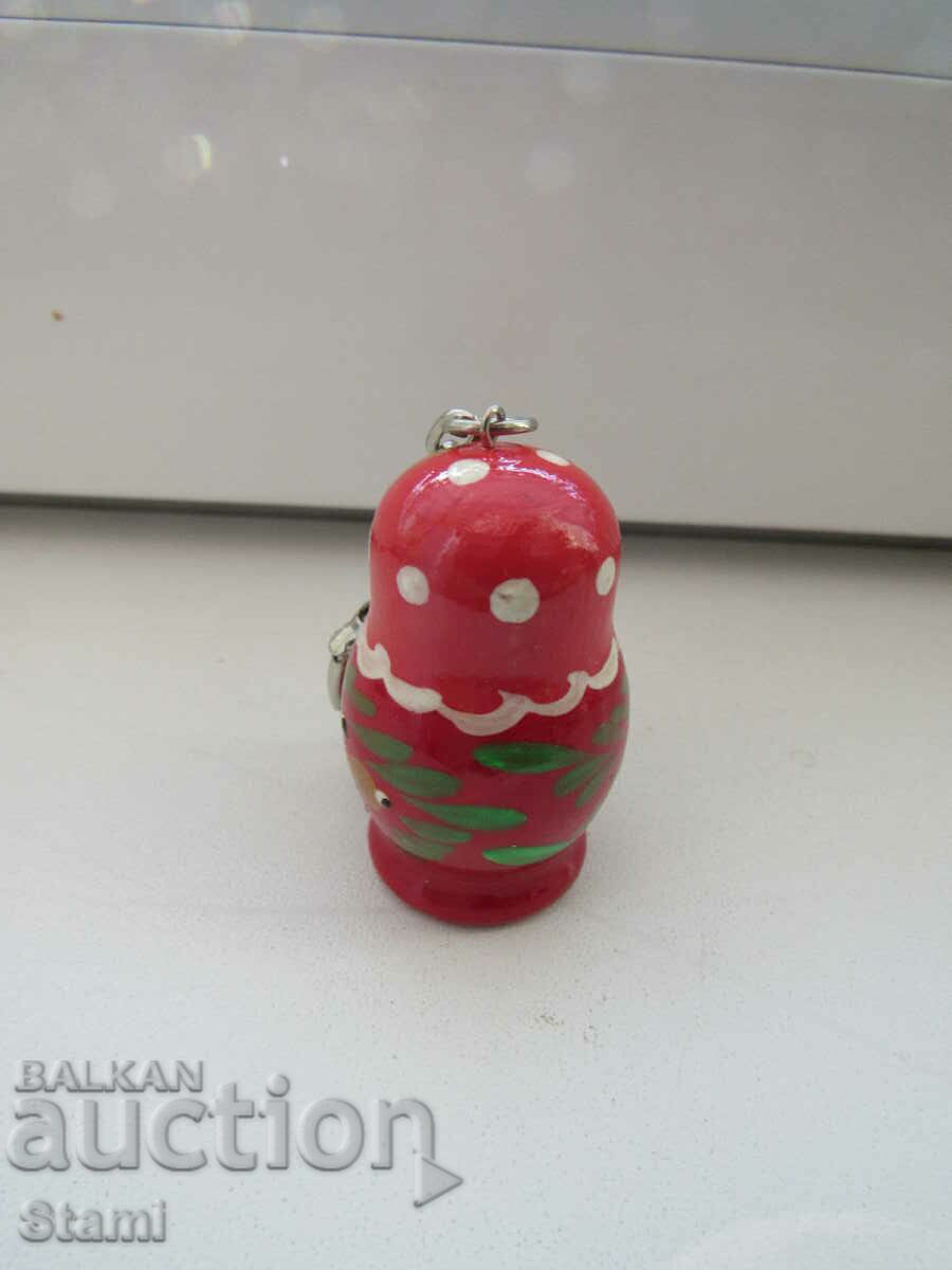 Auction Matryoshka keychain from Russia Auction Matryoshka keychain from Russia