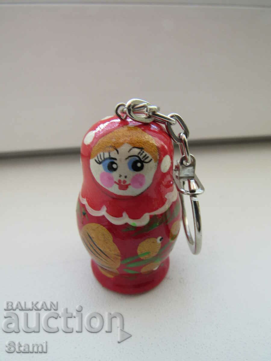 Matryoshka keychain from Russia Matryoshka keychain from Russia