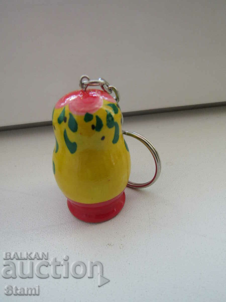 Auction Matryoshka keychain from Russia Auction Matryoshka keychain from Russia