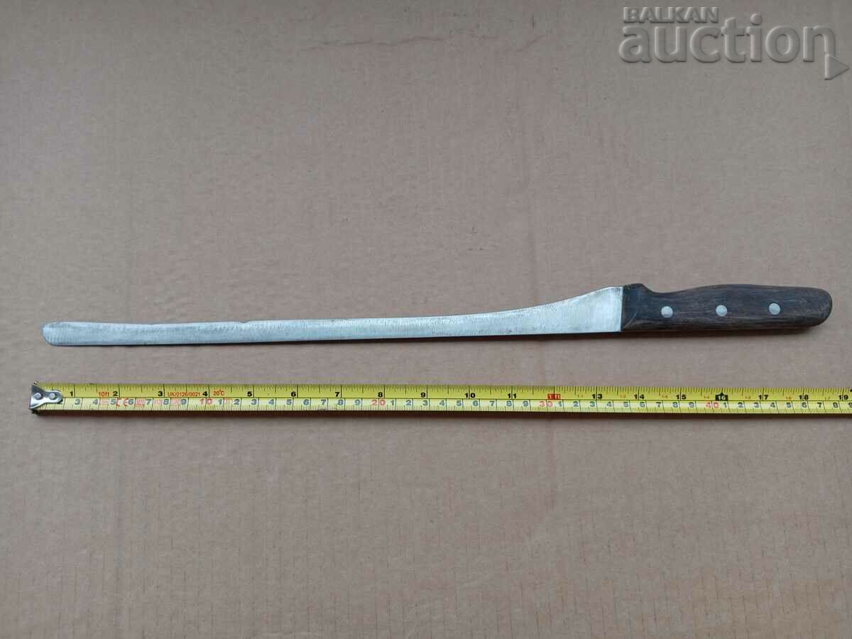 large huge professional kitchen knife 70s retro vintage - 5 large huge professional kitchen knife 70s retro vintage - 5