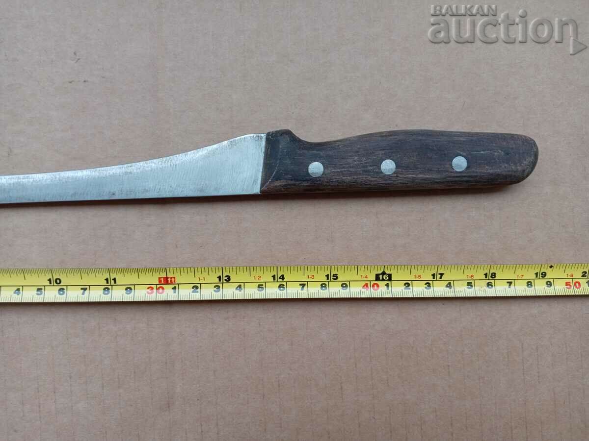 large huge professional kitchen knife 70s retro vintage - 6 large huge professional kitchen knife 70s retro vintage - 6