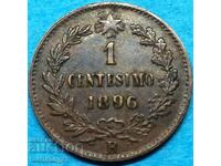 1 centesimo 1896 centesimo Italia R - Regele Romei Umberto I 5