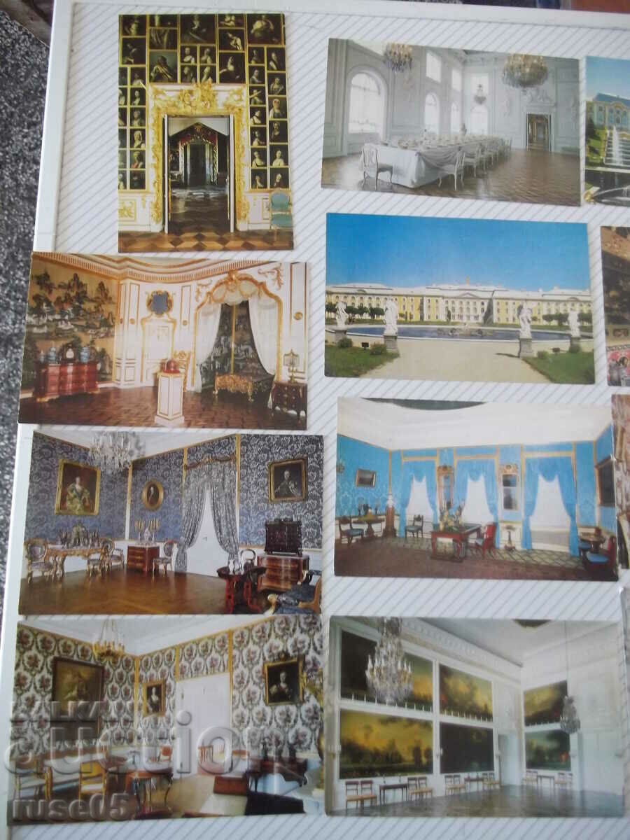 Σετ καρτών "PETRODVORETS". - 5 Σετ καρτών "PETRODVORETS". - 5