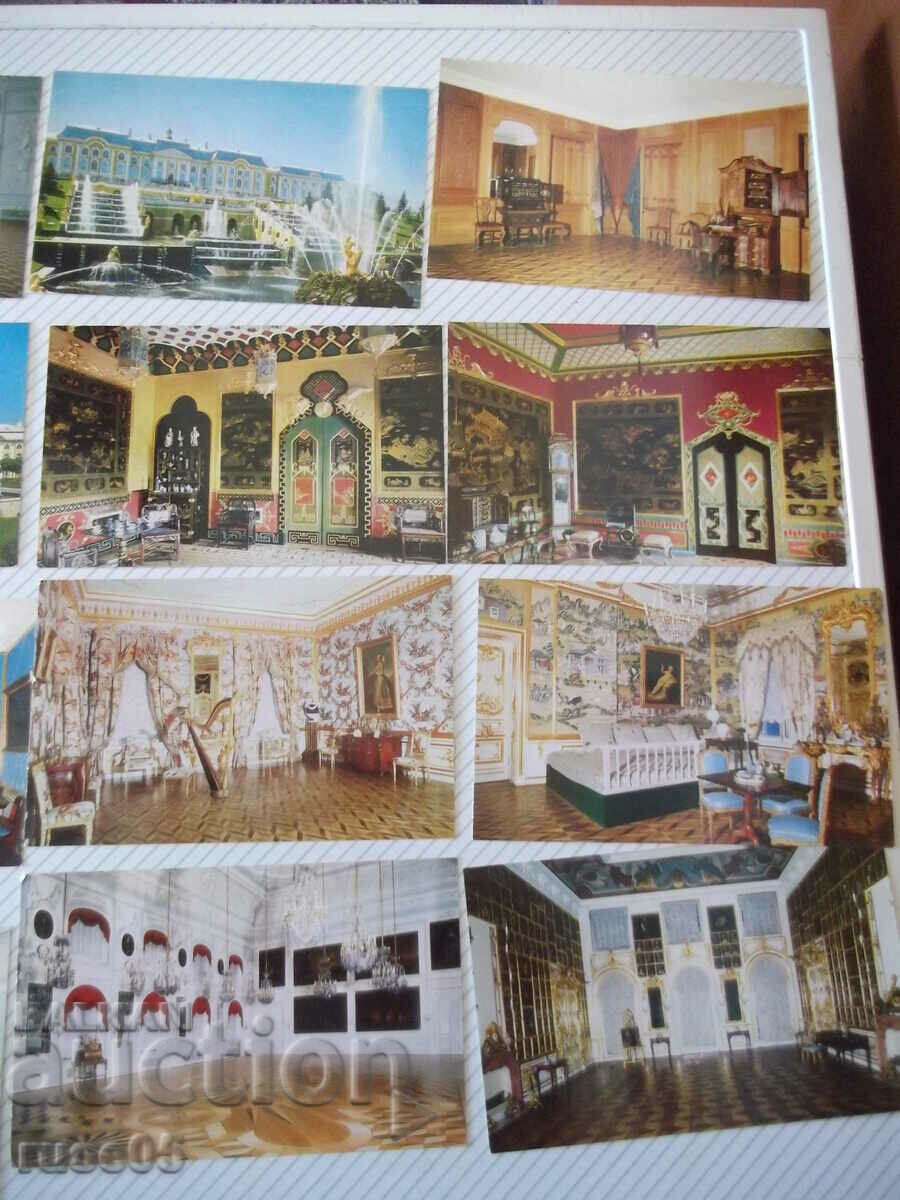 Σετ καρτών "PETRODVORETS". - 6 Σετ καρτών "PETRODVORETS". - 6