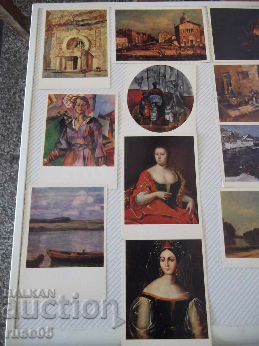 Σετ καρτών "Permskaya Gosudar. γκαλερί τέχνης". - 5 Σετ καρτών "Permskaya Gosudar. γκαλερί τέχνης". - 5