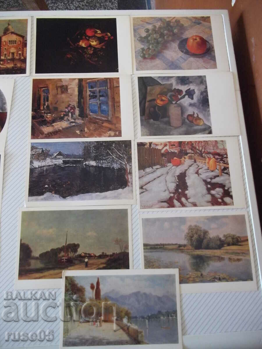 Σετ καρτών "Permskaya Gosudar. γκαλερί τέχνης". - 6 Σετ καρτών "Permskaya Gosudar. γκαλερί τέχνης". - 6