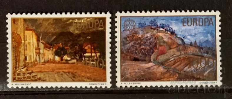 Iugoslavia 1977 Europa CEPT Artă/Tablouri MNH