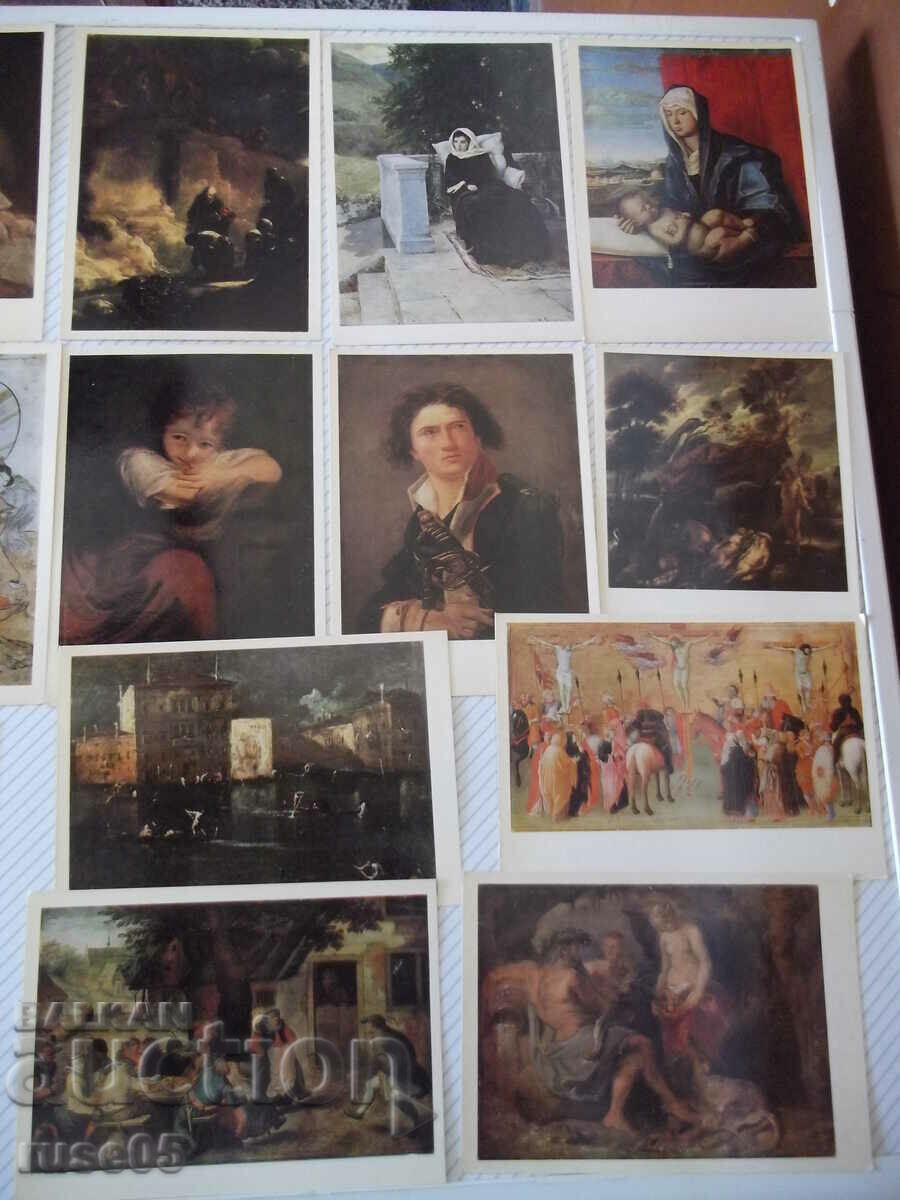 Cards "KYIV MUSEUM OF WESTERN AND CONCENTRATED ART" - 6 Cards "KYIV MUSEUM OF WESTERN AND CONCENTRATED ART" - 6