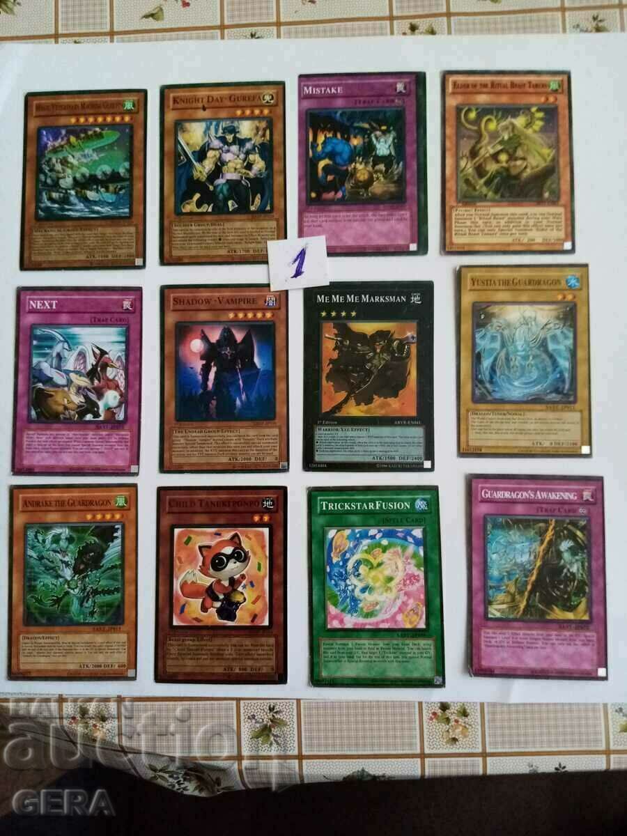 Carti Yu Gi Oh pentru joc si colectare