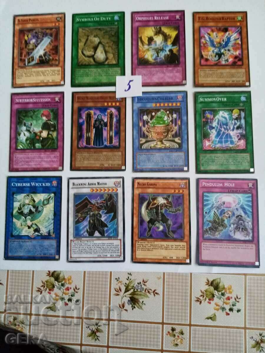 Carti Yu Gi Oh pentru joc si colectare