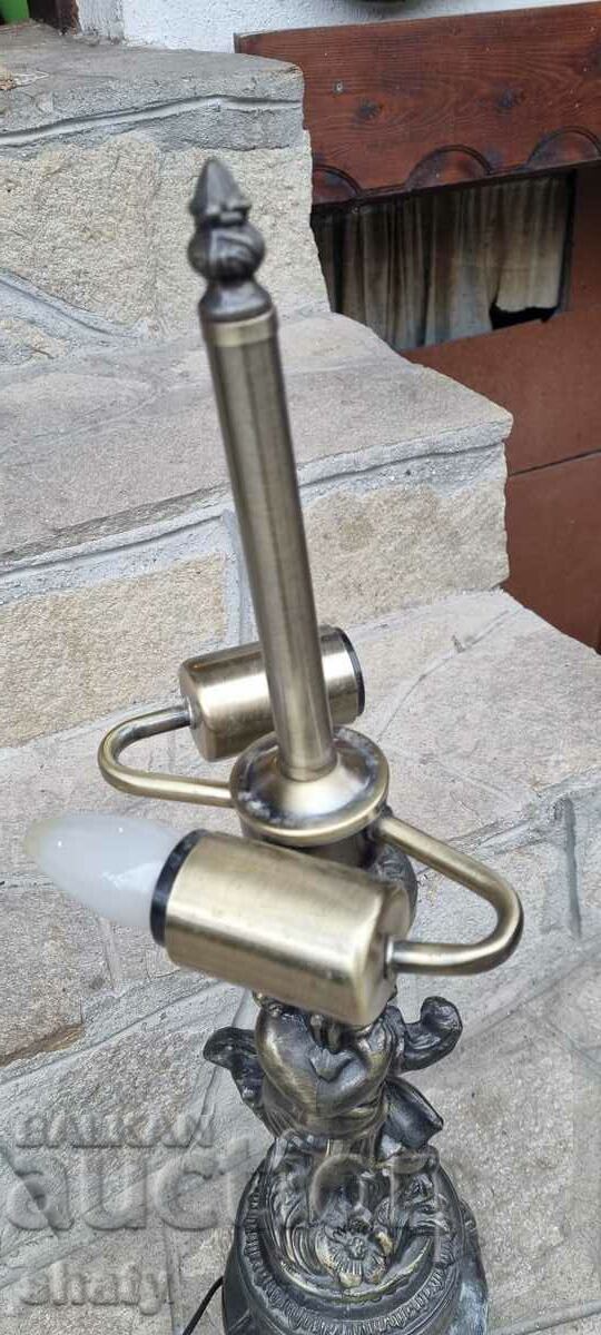 Metal lamp. Sculpture with price 120.00 BGN | € 61.36 Metal lamp. Sculpture with price 120.00 BGN | € 61.36