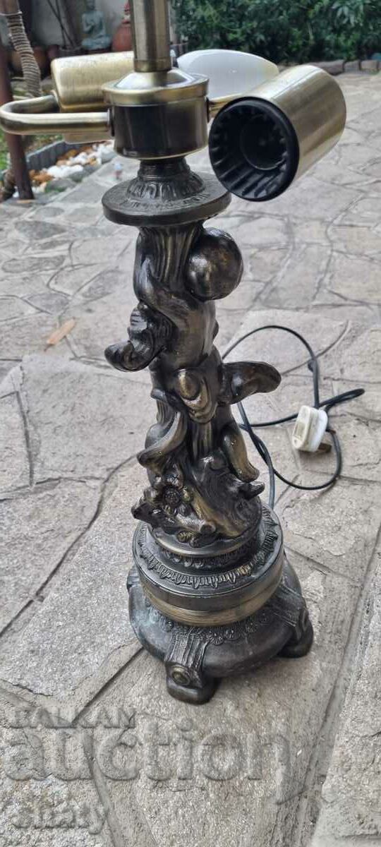 Metal lamp. Sculpture - 5 Metal lamp. Sculpture - 5