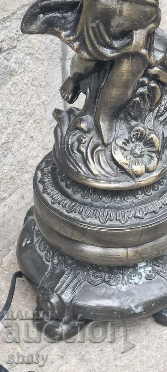 Metal lamp. Sculpture - 7 Metal lamp. Sculpture - 7