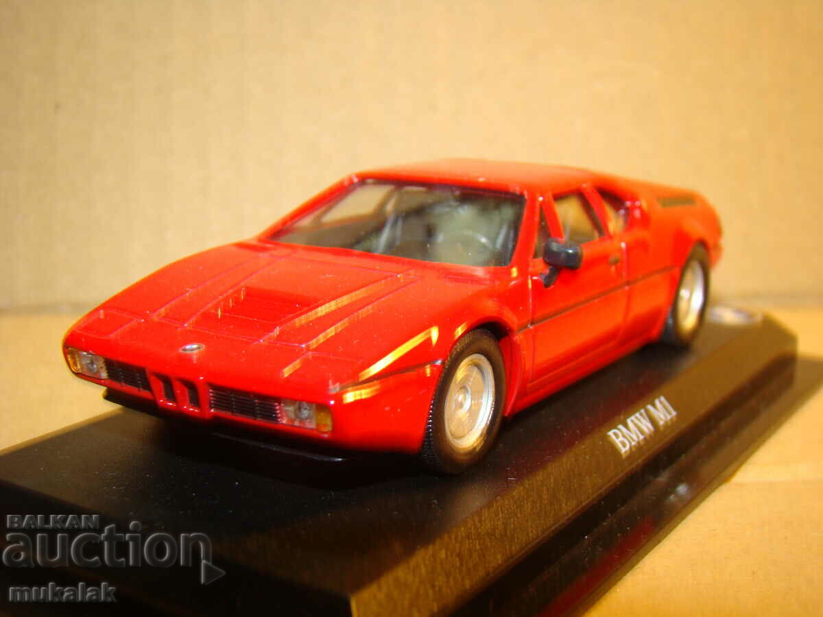 Auction 1:43 BMW M1 MODEL CAR TOY Auction 1:43 BMW M1 MODEL CAR TOY