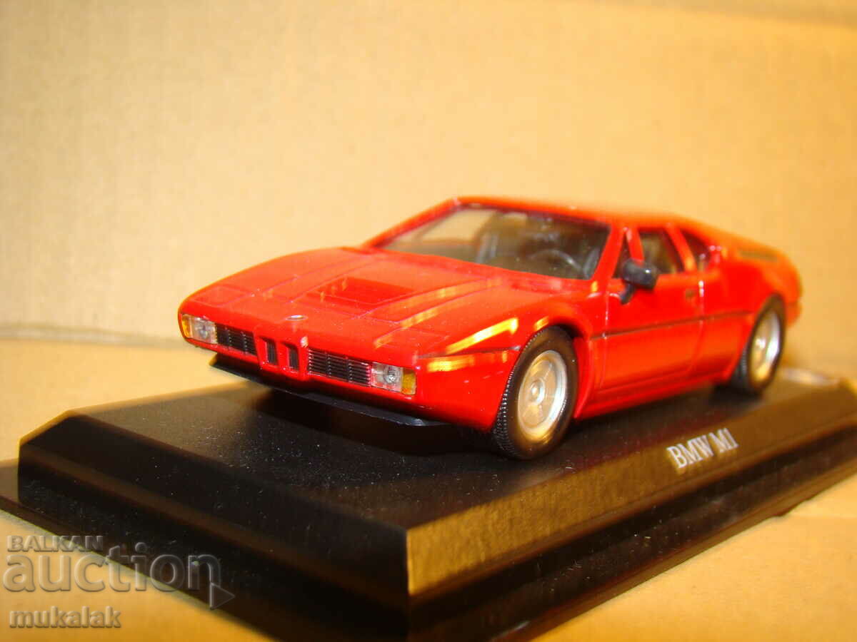 1:43 BMW M1 MODEL CAR TOY - 6 1:43 BMW M1 MODEL CAR TOY - 6