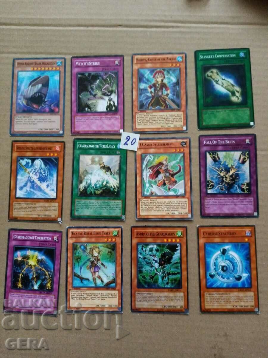 Carti Yu Gi Oh pentru joc si colectare