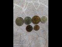 6 pcs. Coins 1974 Excellent