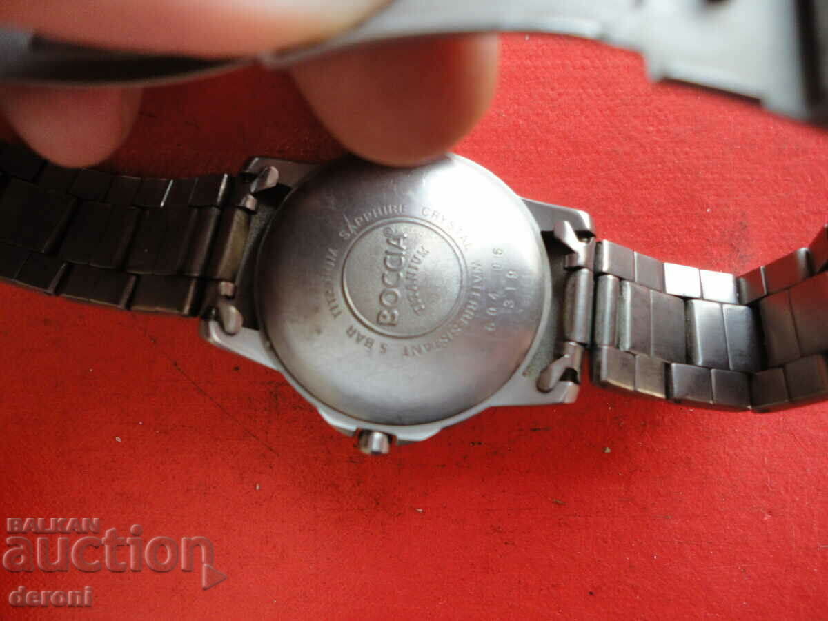 Auction Bocca Titanium 604 05 Men's Watch Auction Bocca Titanium 604 05 Men's Watch