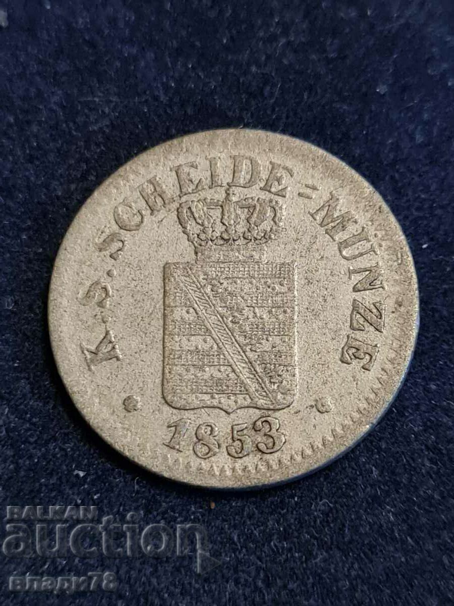 Moneda de argint 1 brut 1853