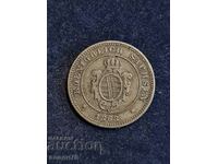 Silver coin 1 grossh 1863