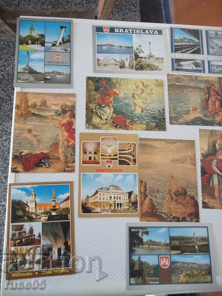 Auction Cards "bratislavské tapisérie" set Auction Cards "bratislavské tapisérie" set