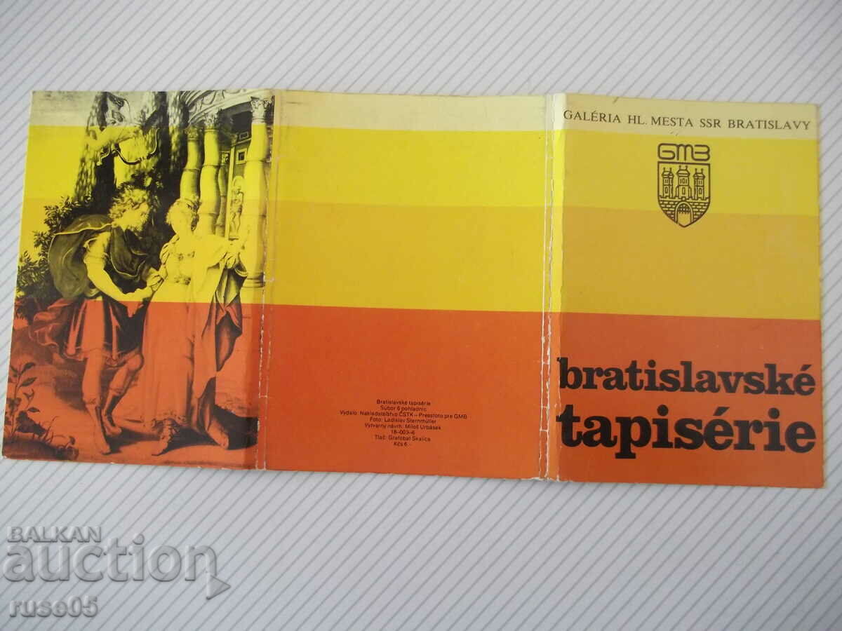 Cards "bratislavské tapisérie" set - 5 Cards "bratislavské tapisérie" set - 5
