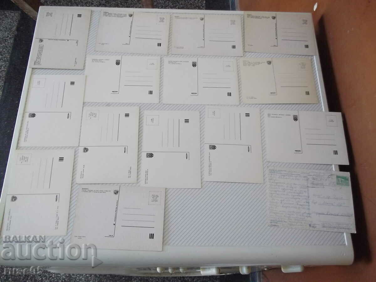 Cards "bratislavské tapisérie" set - 7 Cards "bratislavské tapisérie" set - 7