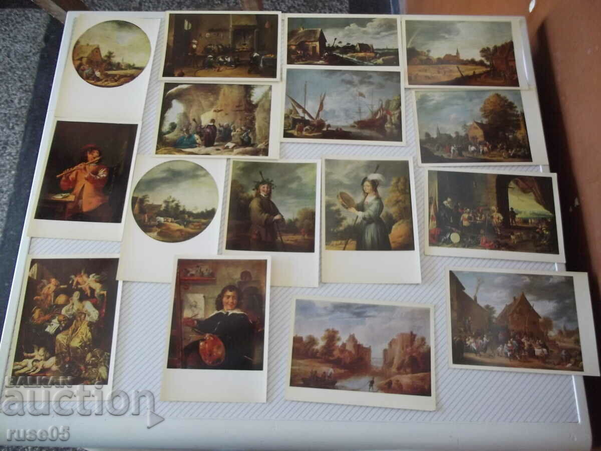 Cards "DAVID TENIERS LE JELINE" set with price 10.00 BGN | € 5.11 Cards "DAVID TENIERS LE JELINE" set with price 10.00 BGN | € 5.11