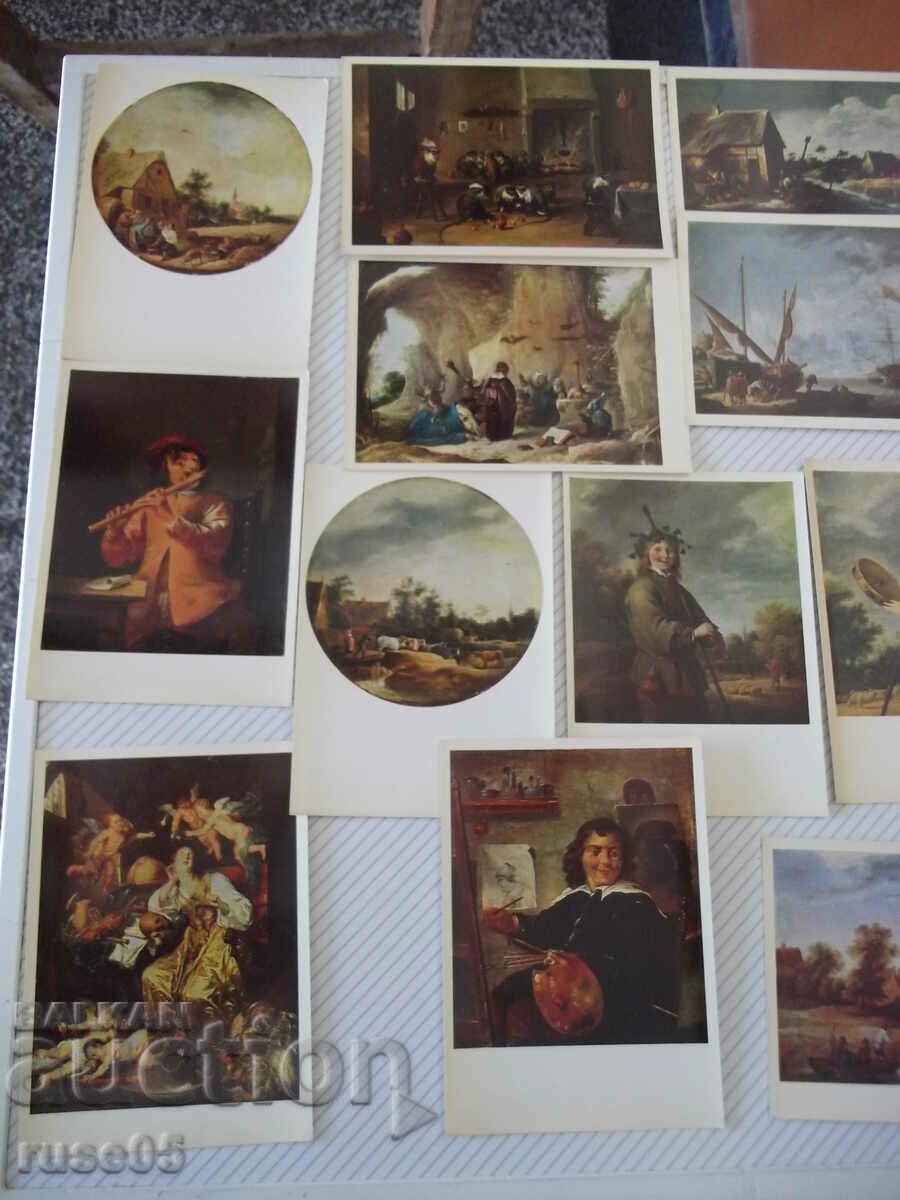 Auction Cards "DAVID TENIERS LE JELINE" set Auction Cards "DAVID TENIERS LE JELINE" set
