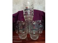 Glass beer mugs-Kamenitsa.