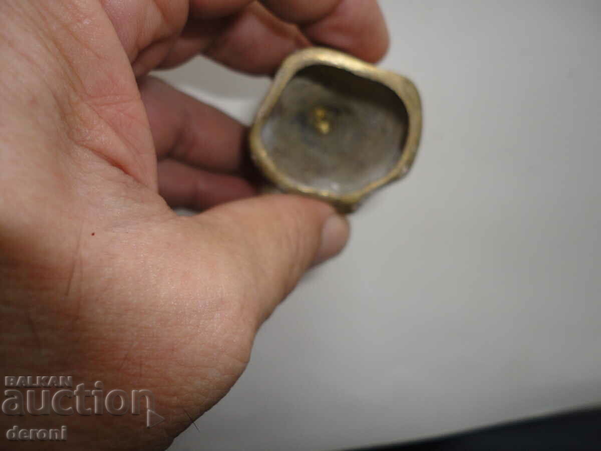 Antique bronze figurine figure plastic - 7