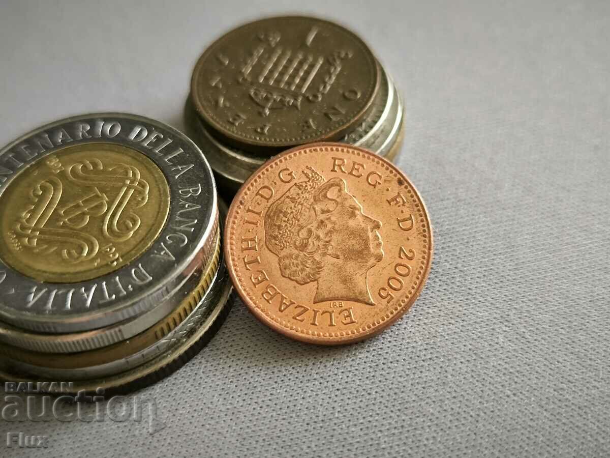 Coin - Great Britain - 1 penny | 2005 with price 1.00 BGN | € 0.51 Coin - Great Britain - 1 penny | 2005 with price 1.00 BGN | € 0.51