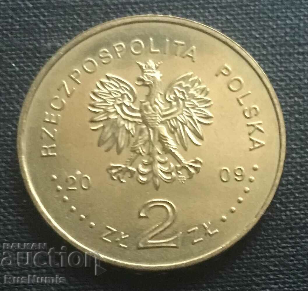 Poland.2 zlotys 2009 Saving the Jews. with price 6.00 BGN | € 3.07