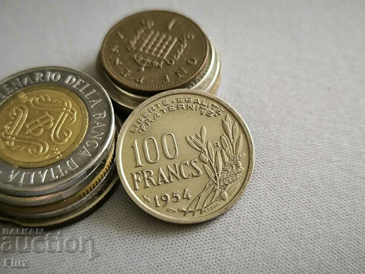 Coin - France - 100 francs | 1954; Series B