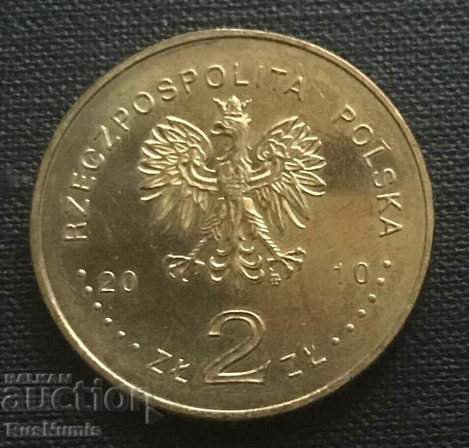 Poland.2 zlotys 2010 Benedict Dybowski. with price 6.00 BGN | € 3.07 Poland.2 zlotys 2010 Benedict Dybowski. with price 6.00 BGN | € 3.07