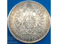 1 florin 1886 Austria A - Viena Franz Joseph I argint