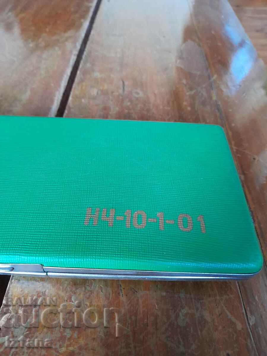 Old box of calipers НЧ-10-1-01 with price 16.00 BGN | € 8.18 Old box of calipers НЧ-10-1-01 with price 16.00 BGN | € 8.18