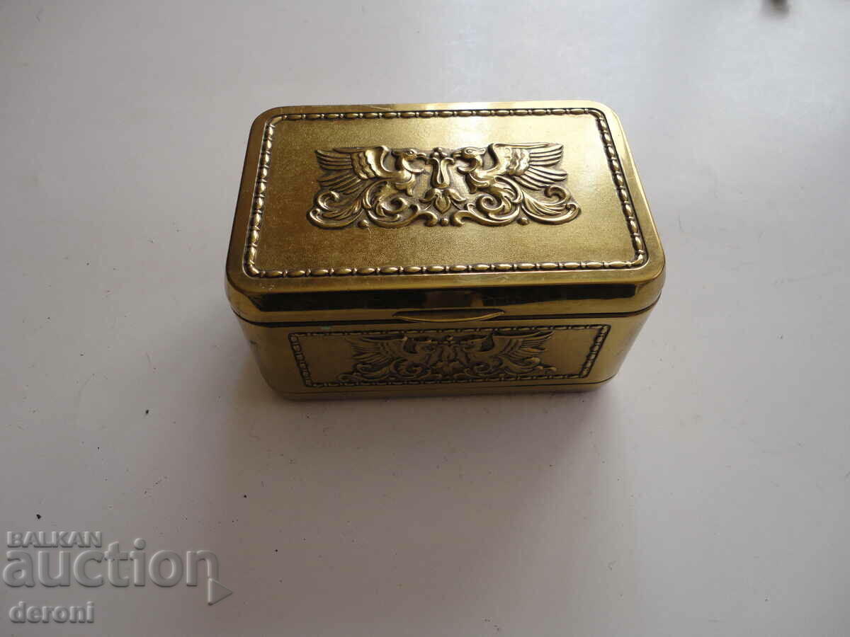 Unique gilded box for Erhard Art Nuevo cigars - 7 Unique gilded box for Erhard Art Nuevo cigars - 7