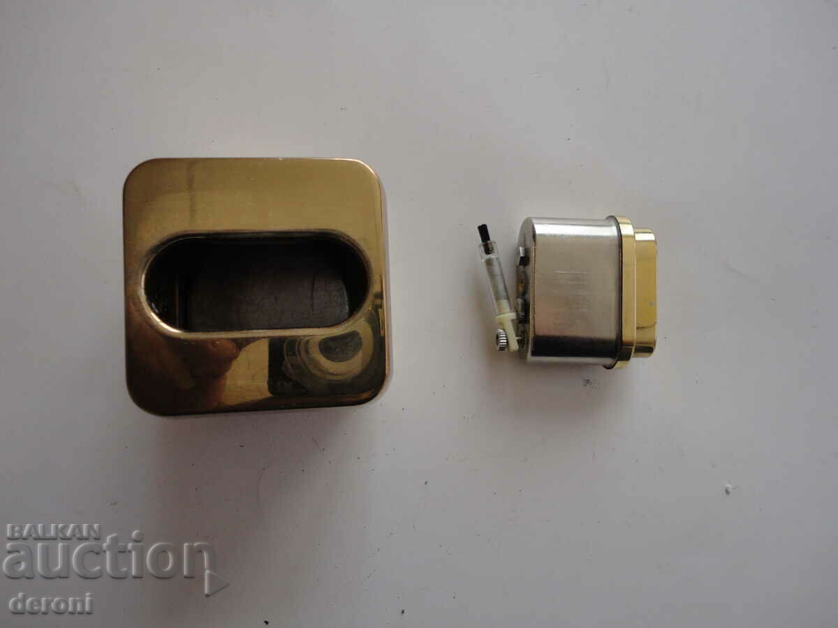 Unique Erhard Germany gold plated lighter - 5 Unique Erhard Germany gold plated lighter - 5