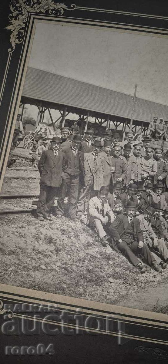 OFFICERS - RAILWAY - RUSE - 5 OFFICERS - RAILWAY - RUSE - 5