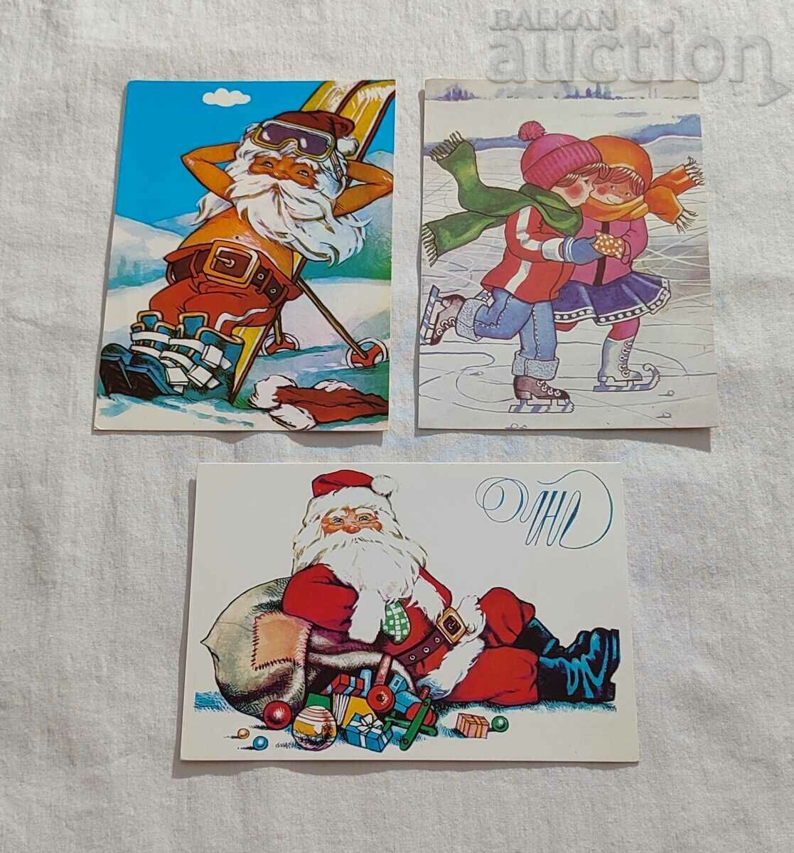 Delivery of NEW YEAR'S CARDS HUD. SIMEON CROSS LOT 7 NUMBERS