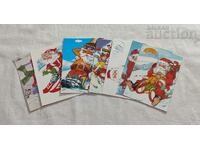 NEW YEAR'S CARDS HUD. SIMEON CROSS LOT 7 NUMBERS