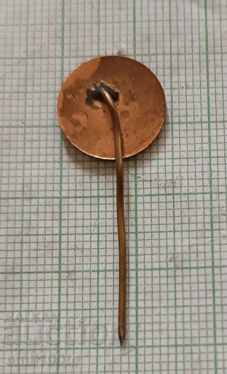 Auction  Badge - CSKA ChZ - Red flag