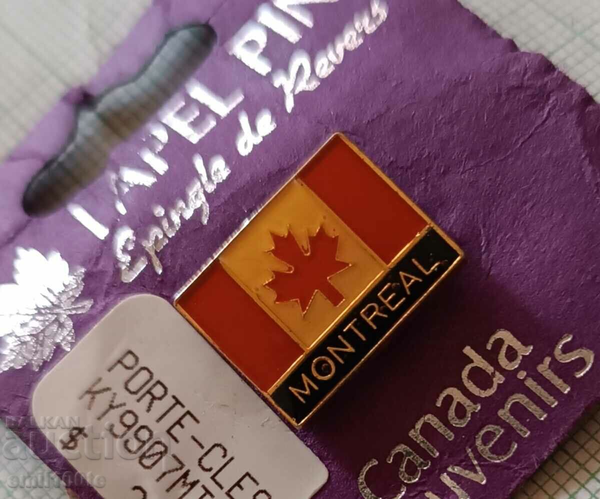 Badge - Flag Canada Montreal Montreal with price 3.00 BGN | € 1.53 Badge - Flag Canada Montreal Montreal with price 3.00 BGN | € 1.53