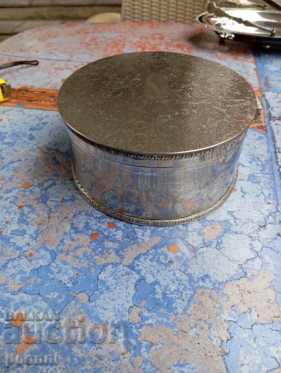 Silver plated jewelry box - 5 Silver plated jewelry box - 5