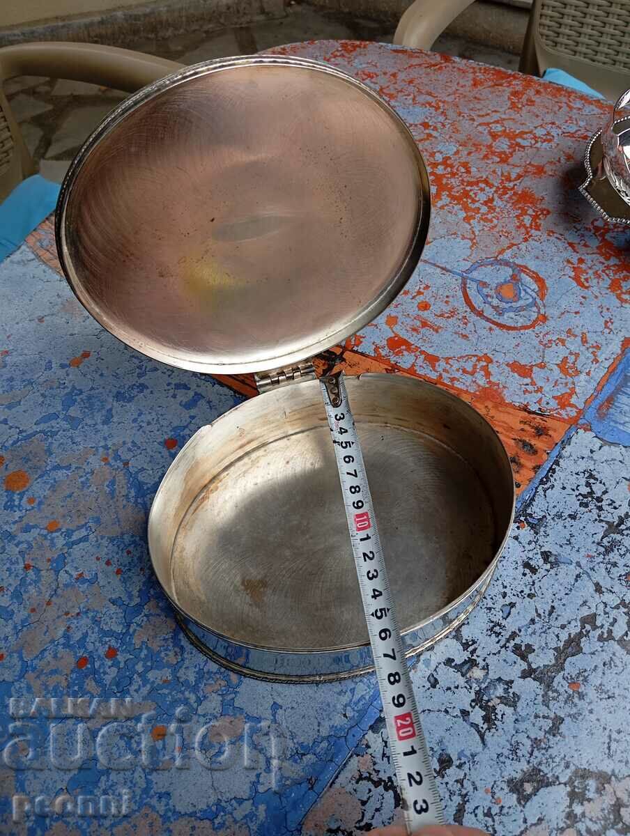 Silver plated jewelry box - 7 Silver plated jewelry box - 7