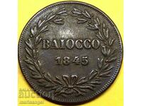 Vatican 1 bayoko 1845 Grigore al XVI-lea 30 mm