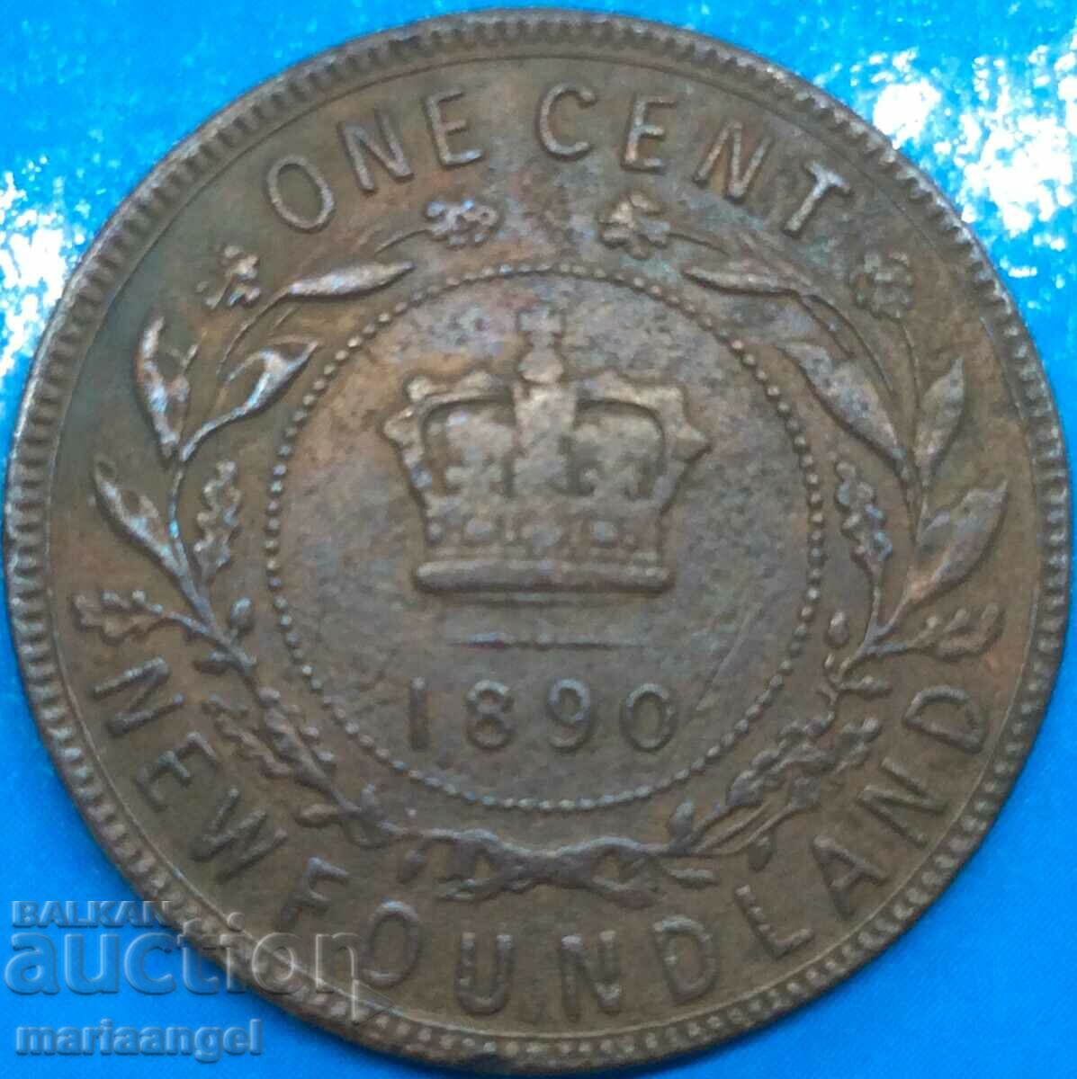 Καναδάς 1 cent 1890 Victoria 26mm