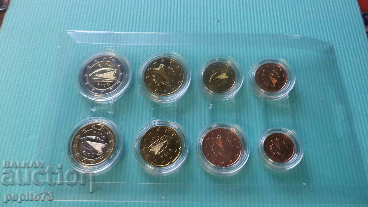 set of EYRE 2011 euro coins